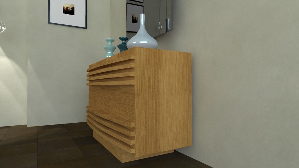 Blessing chest of drawers in oak 5