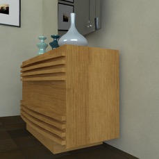 Blessing chest of drawers in oak 5