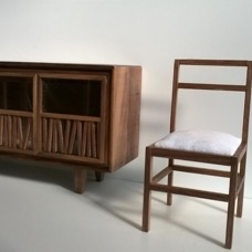 Argo chair in walnut 8