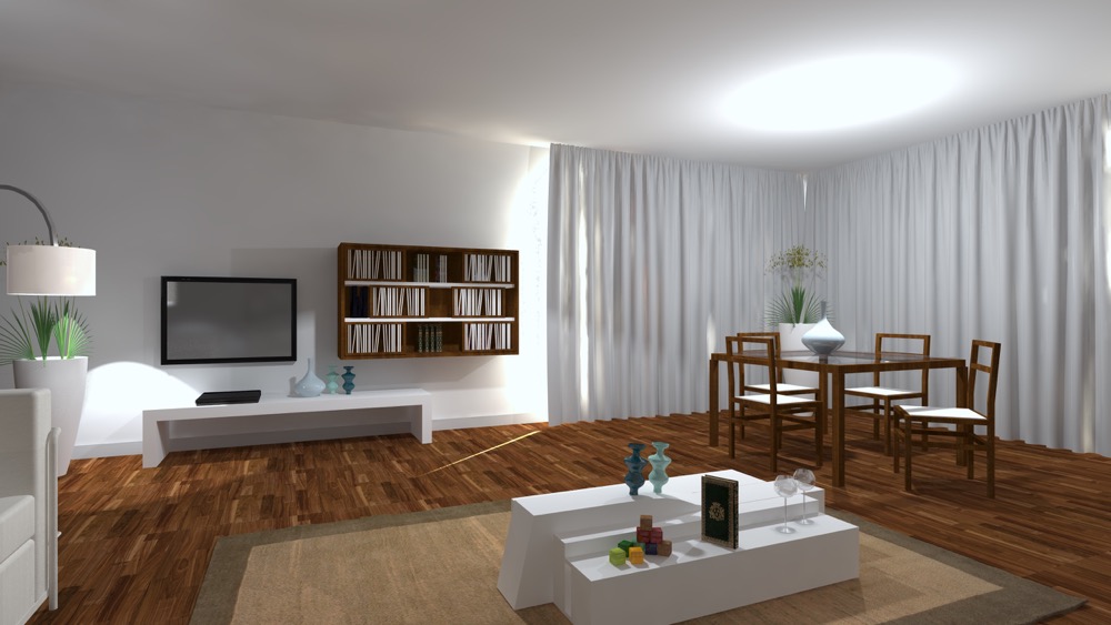 Argo bookcase in walnut and laquered 3