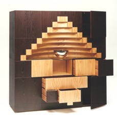 Corinto in cherry wood and wengè-stained oak 4