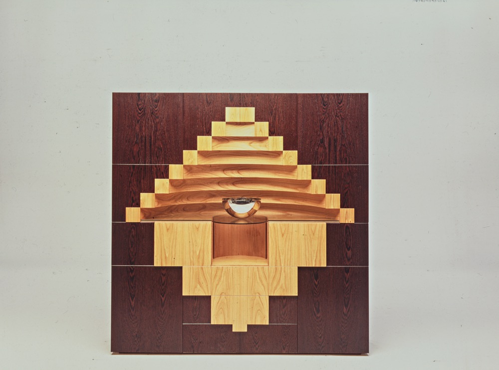 Corinto in cherry wood and wengè-stained oak 5