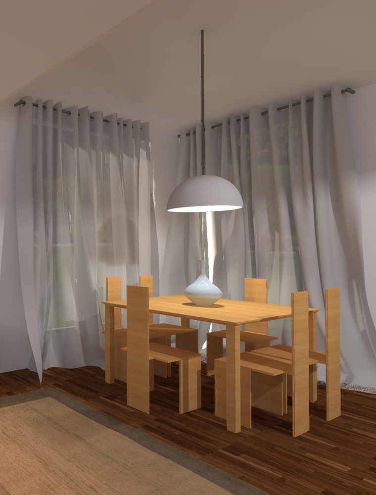 Luigi table in cherry wood 2