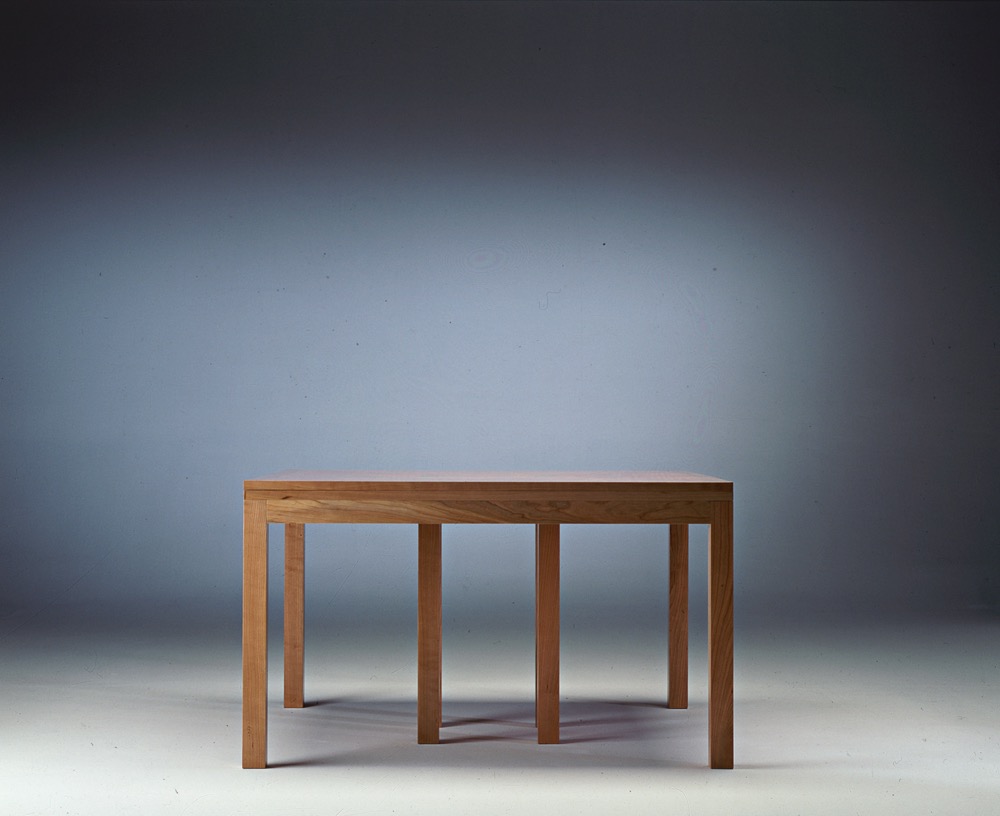 Tempium table in cherry wood and  pear 3