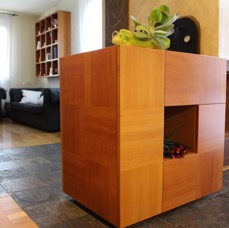 Cubo sideboard in pear 1