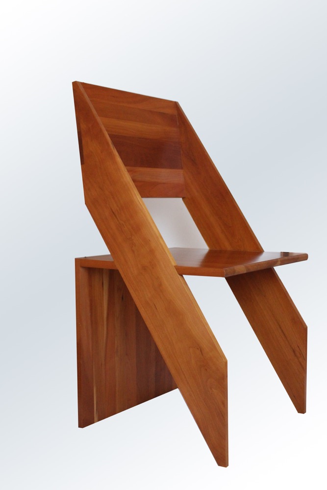 Giotto chair in cherry wood 1