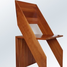 Giotto chair in cherry wood 1