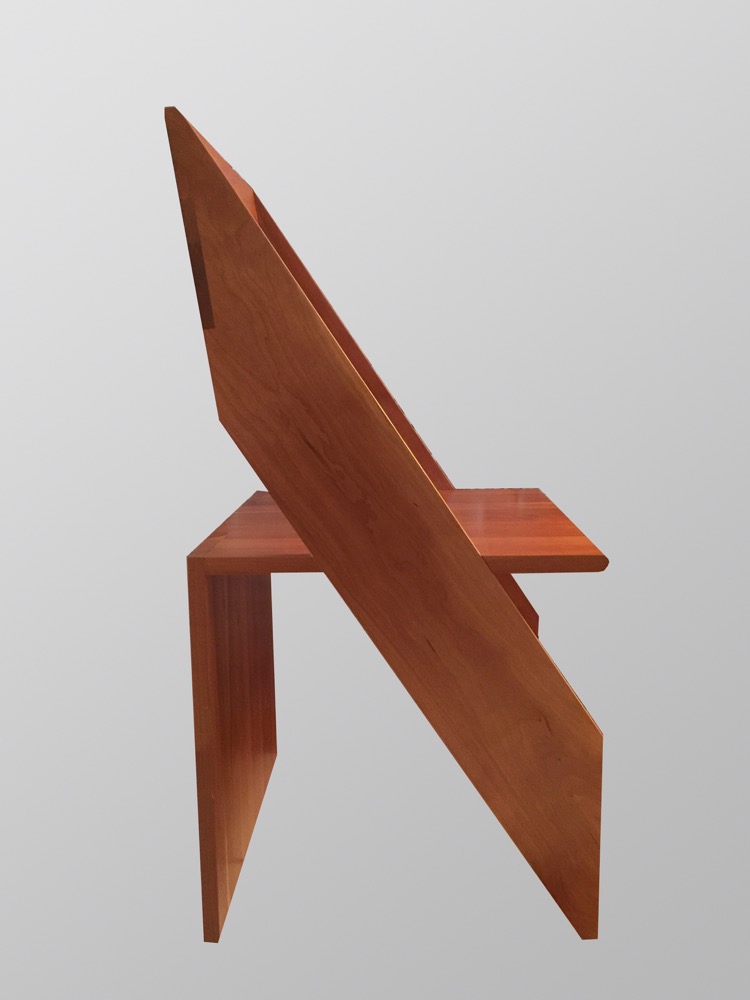 Giotto chair in cherry wood 3