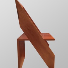 Giotto chair in cherry wood 3