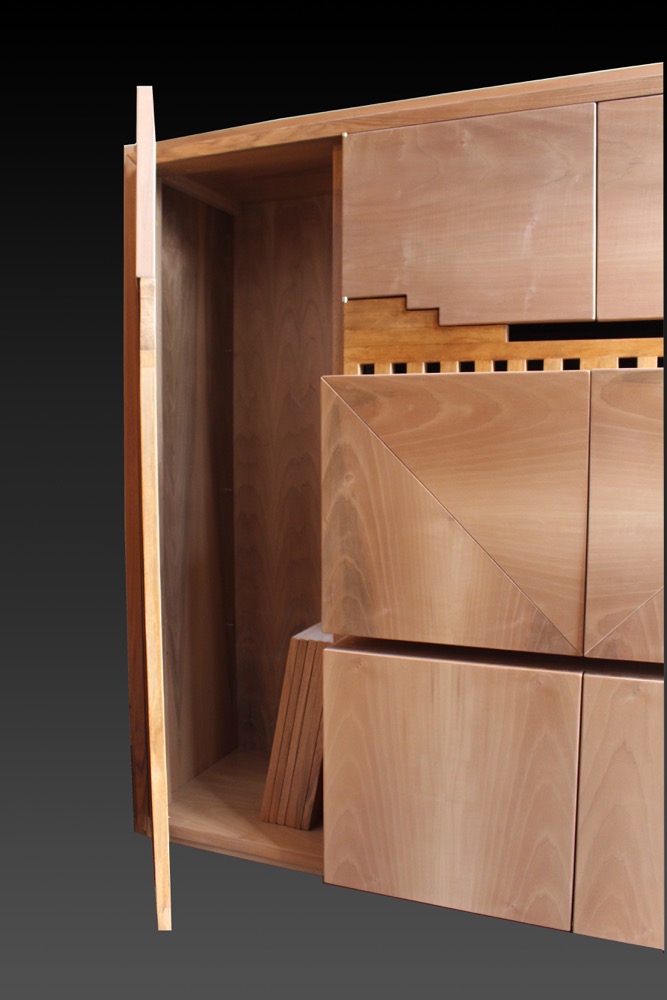 Micene sideboard in walnut 3