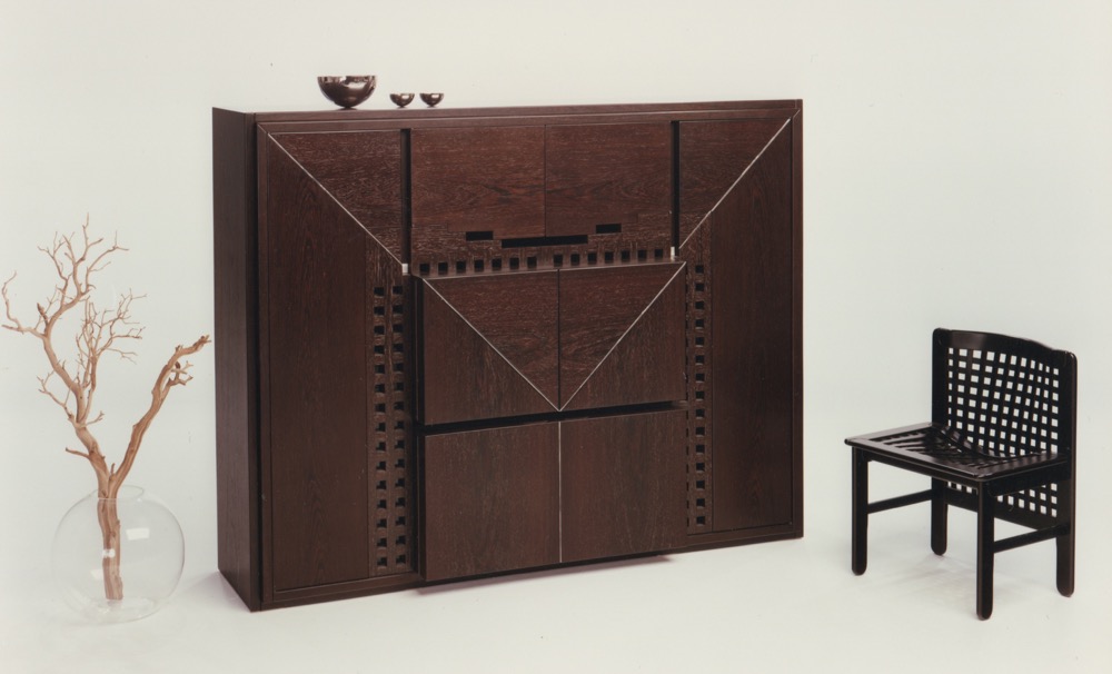 Micene sideboard in oak coloured wengè 4