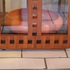 Micene glass-cupboard in cherry wood 5