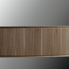 Fuga suspended sideboard in oak 1