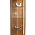 Fuga glass-cupboard in oak 1