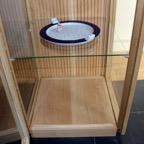 Fuga glass-cupboard in oak 4